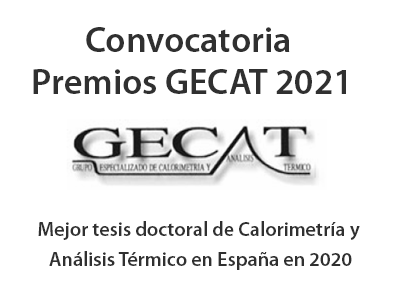 Convocatoria premios doctorado GECAT 2021